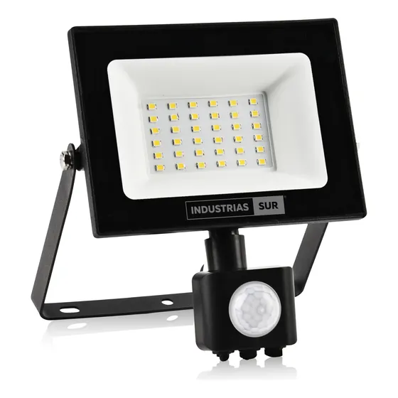 Reflector Led Con Sensor Movimiento 50w Exterior Ip65 Frio