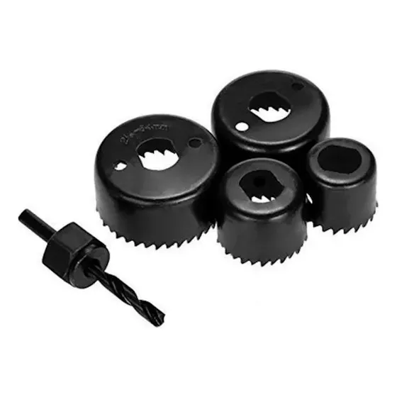 Sierra Brocas Circular Sacabocado Copa Broca Madera 5pzas