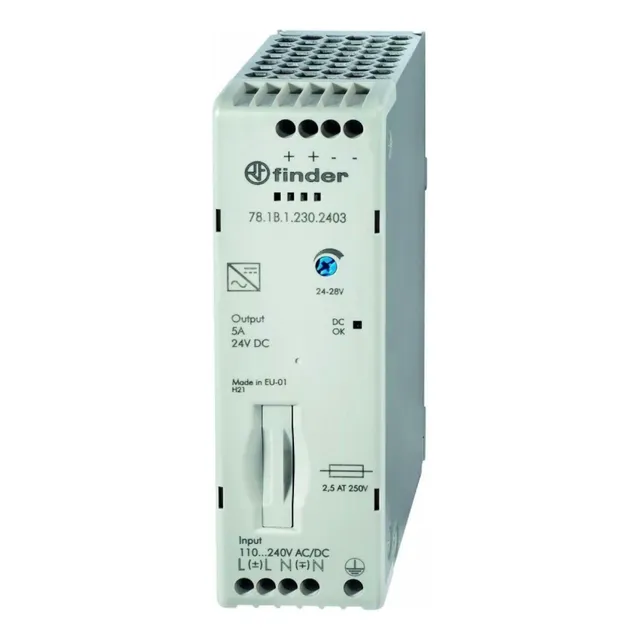Fuente Conmutada Industrial 24v 110w Finder 781b12302403