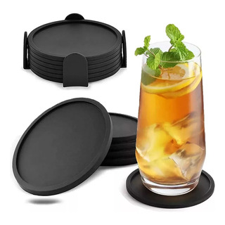 8 Vasos Silicona Antideslizantes Elegantes For Mesa 8 Vasos Silicona Antideslizantes Elegantes For Mesa