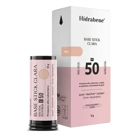 Base Stick Hidrabene Fps 50 COR Clara