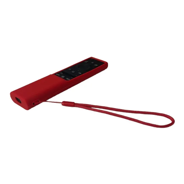 Funda Control Samsung Qled 4k Tv Bn59-01311b Au8000 Rojo