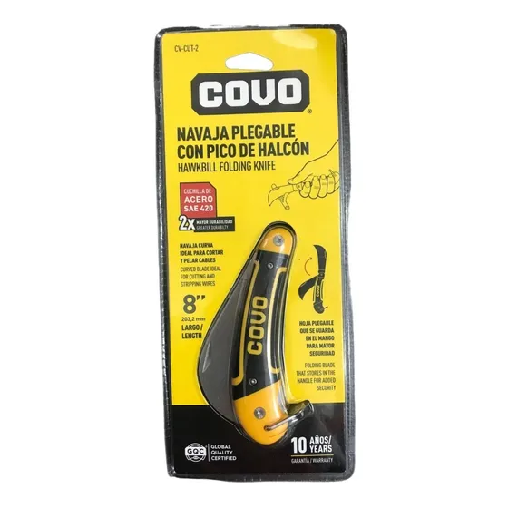 Navaja Plegable Pico De Loro Covo Cod: 1575137