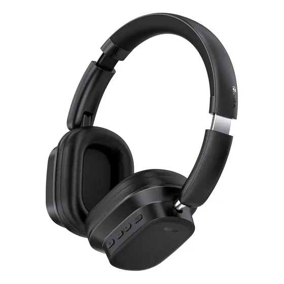 Audífonos Inalámbricos On-ear Bluetooth 5.3 1hora 1000mah Batería Tiempo De Uso De Hasta 100horas, Conexión De Cable 3.5 Mm, Micrófono Para Llamadas | Cuotas sin interés