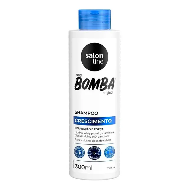 Shampoo Sos Bomba Original 300ml Salon Line