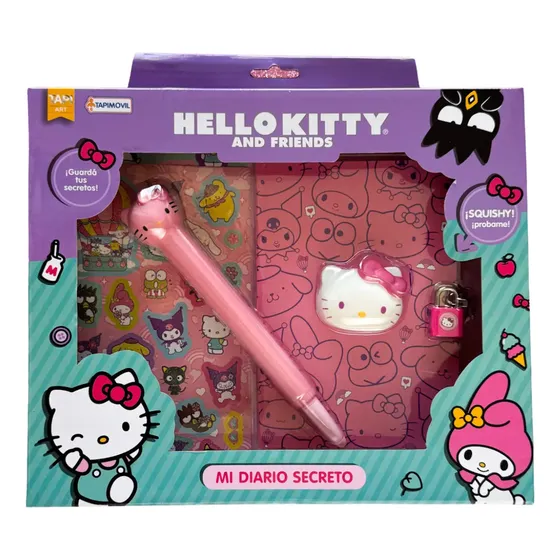 Diario Secreto / Intimo Hello Kitty Tapimovil