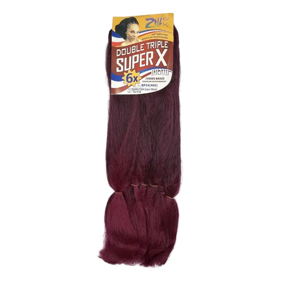  Cabelo Jumbo Tranças Box Braid Super X 400g Fibra Especial