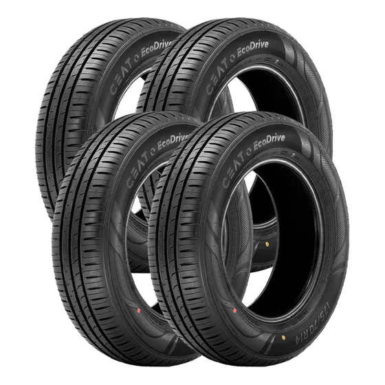 Kit de 4 Pneus Ceat EcoDrive 175 65R14 82 475 kg 82