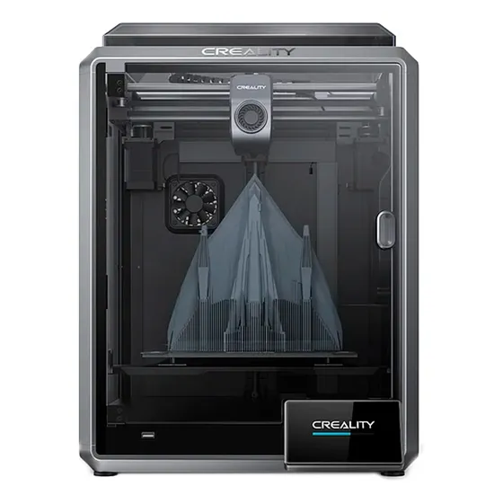 Impresora 3D Creality K1 color negro con tecnología de impresión FDM