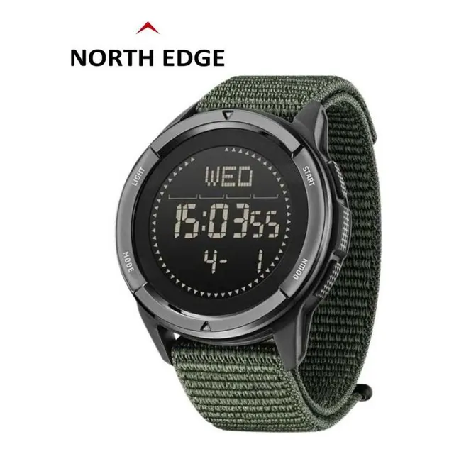 Reloj North Edge Alps Verde Digital Hombre