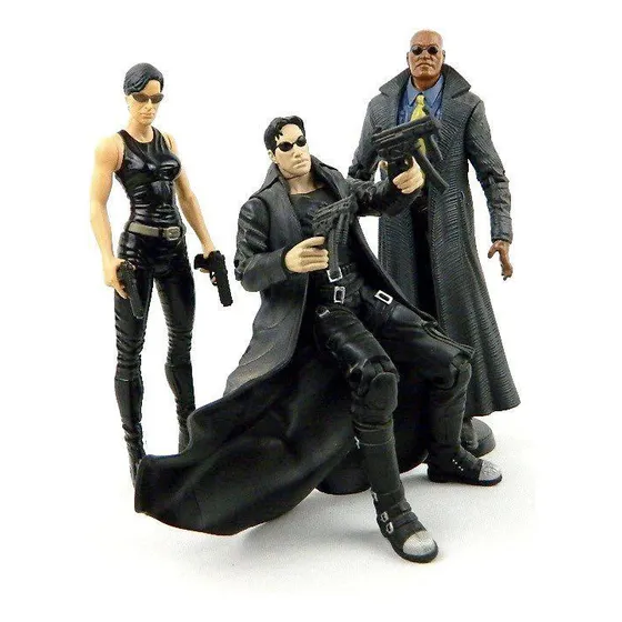 The Matrix - Neo, Trinity Y Morfeo - N2 Toys (1999)