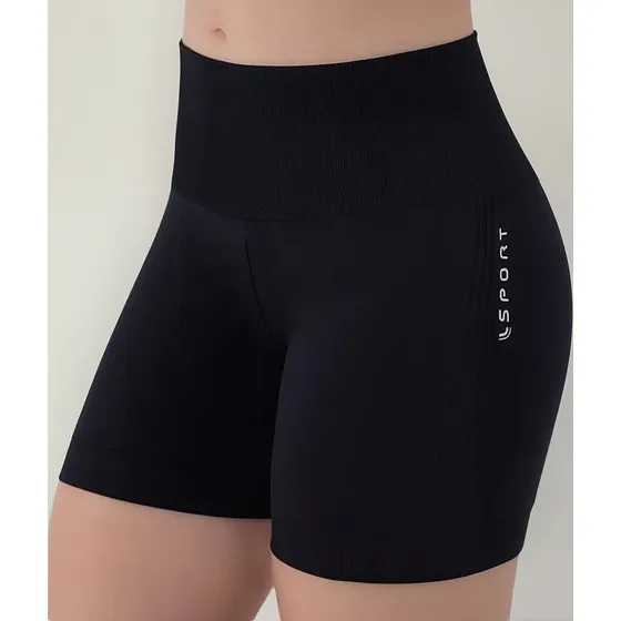 Shorts Legging Feminino Academia Sem Costura Original Lupo