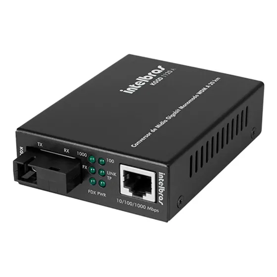 Conversor De Midia Intelbras Gigabit Kgsd 1120 A