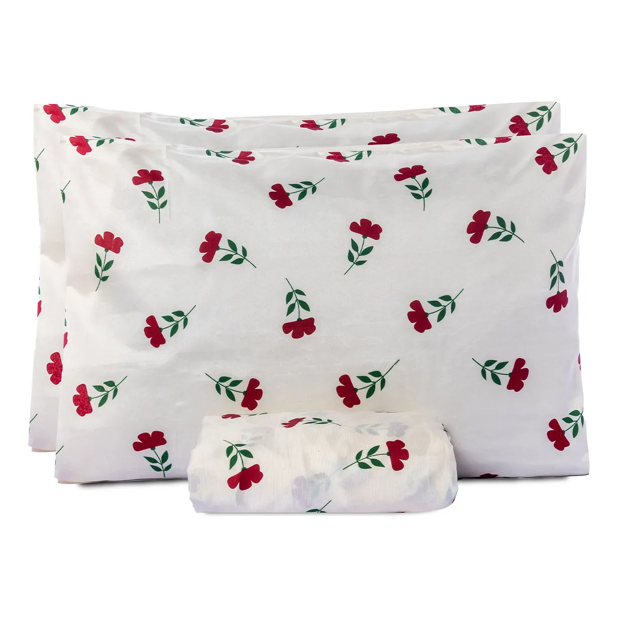 Lencol Queen Estampado com Florais
