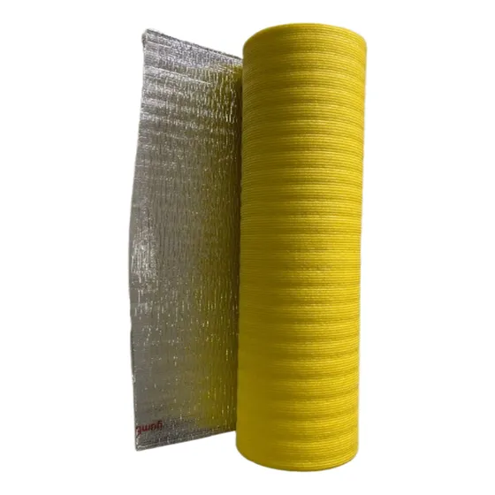 Rollo De Espuma Polietileno 5mm Amarillo Refilado 122cmx10m