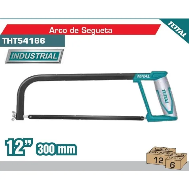 Arco De Segueta 300mm Total Tools Con Hoja De Repuesto