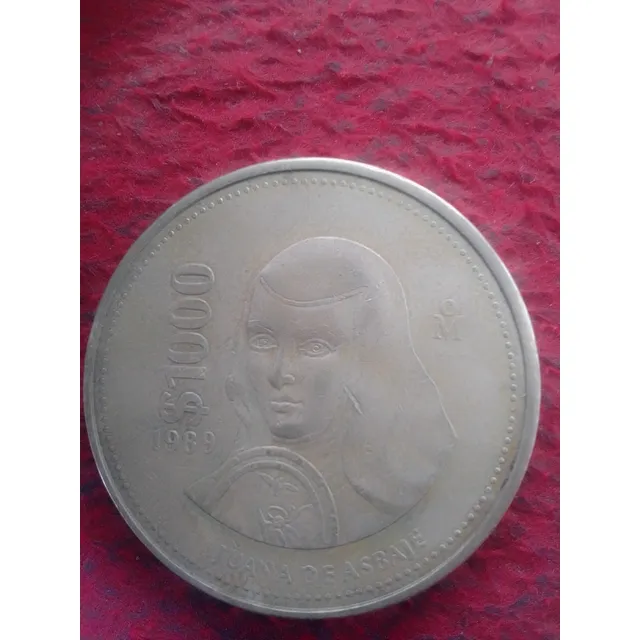 Vendo Una Moneda De Sorjuana Inés De La Crus De 1000 Pesos 