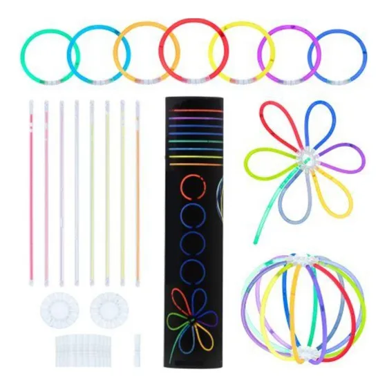 Pulseras Flúor Light Stick Luminosa X 50 Cotillón Activarte