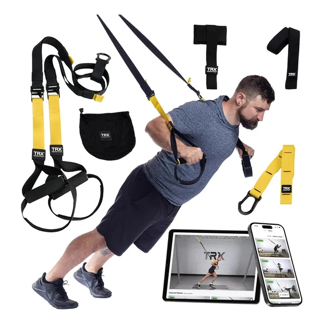 Trx Trainer De Suspensión - Entrenador En Color Negro Usado