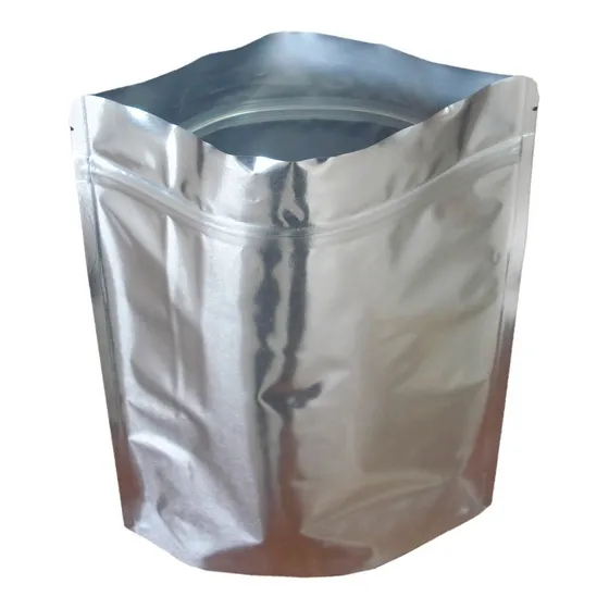Doy Pack Con Zipper Metalizada 50 Bolsas 10x18 Cm ( 125grs)