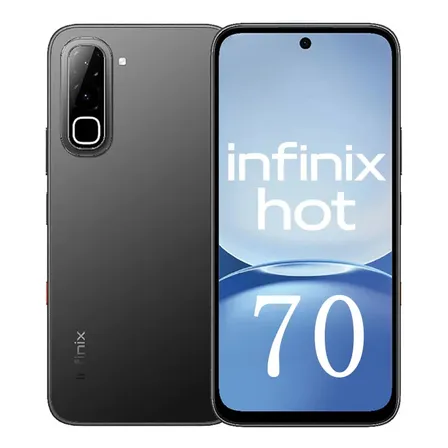 Infinix Hot 70 (4 + 4) + 256 Smartphone 6.78 Polegadas Preto