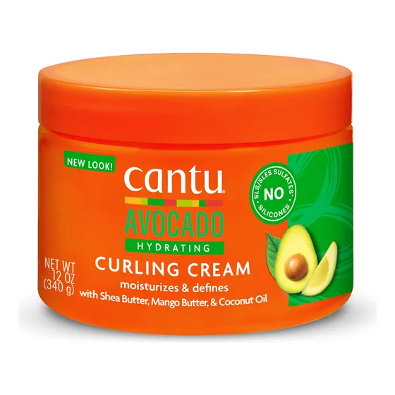Crema De Aguacate Hidratante Rizadora Cantu