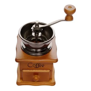 Moedor De Café Manual RetrÎ Com Manivela Madeira Cerùmica Moedor De Café Manual RetrÎ Com Manivela Madeira Cerùmica