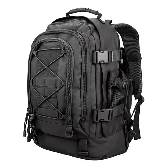 Mochila Hombre Capture 1022 Tactica Expandible Viaje Negro