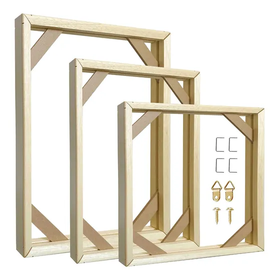 Wall-art Supplie Barra Estirado Lona Marco Lienzo Kit 12