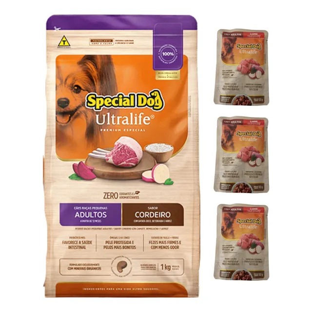 Comida Special Dog Ultralife Adulto Raza Pequeña 10,1 Kg