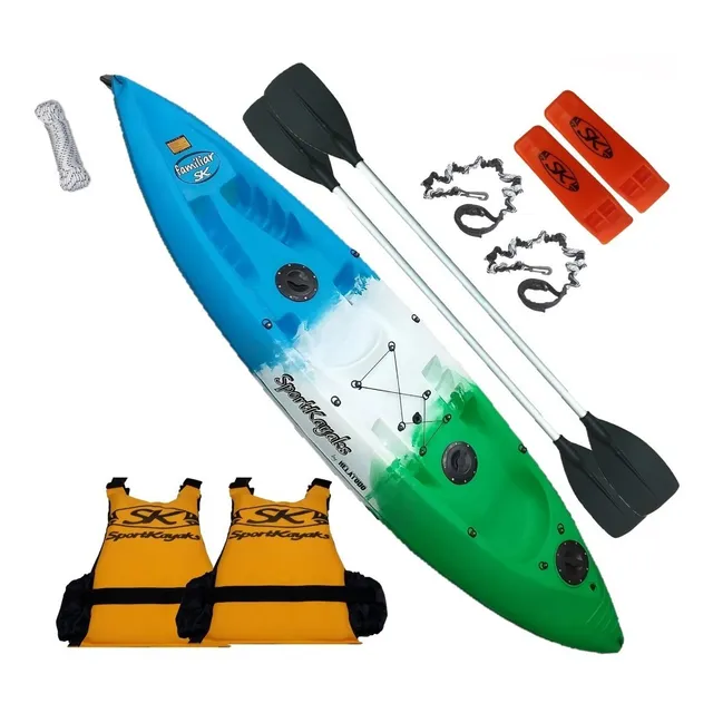 Kayak Triple Sportkayaks Familiar E. Op. Oferta Rba Outdoor