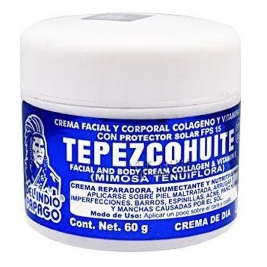Crema Reparadora De Tepezcohuite De Día 60 G Tipo de piel Mixta