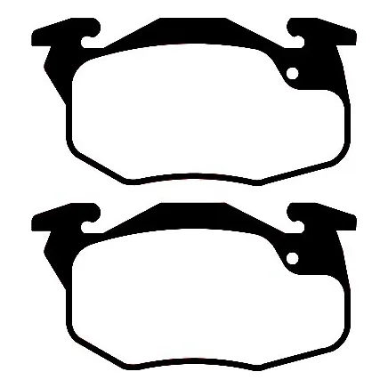 Pastillas De Freno Delanteras Peugeot 106 96/ Para Disco 4 T