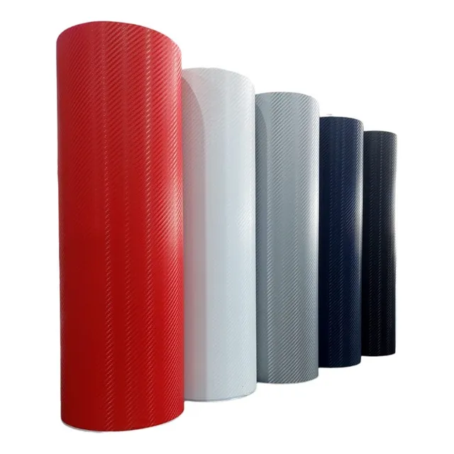 Vinilo Símil Fibra De Carbono (duracal) 50cm X 1.00m Polgraf