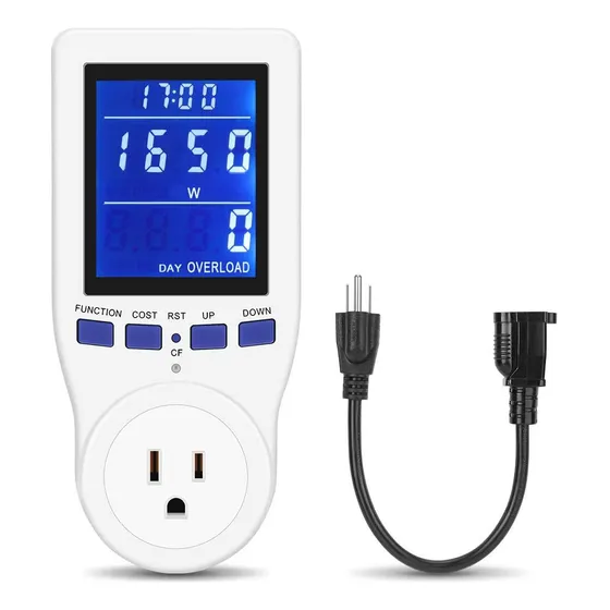 Probador De Consumo Eléctrico Para Monitor De Energía