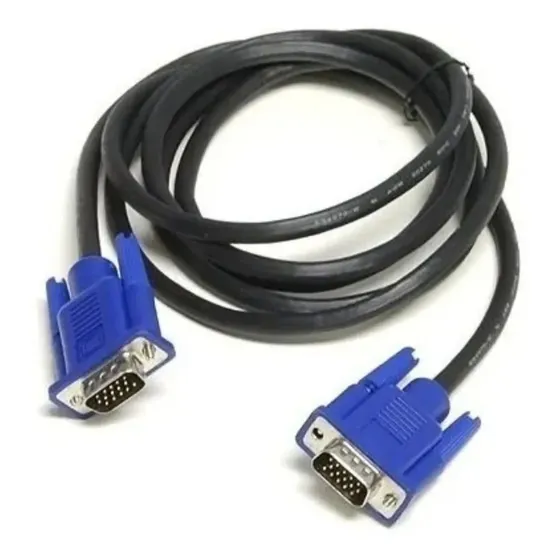 Cable Vga 3 Mts Nuevos Pc Video Beam Macho A Macho
