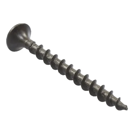 Tornillo Vialro Negro Madera Aguja 6 X 1 1/4