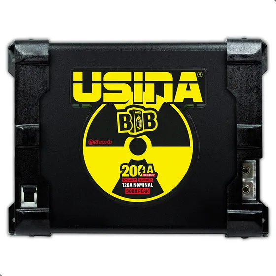 Fonte Carregador Usina Bob 200 Amperes Bivolt Dynamic Cor Preto