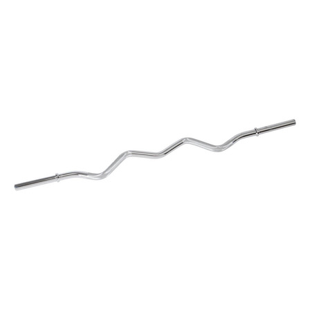 Barra W Curl 28mm Cor Cinza-claro Barra W Curl 28mm Cor Cinza-claro