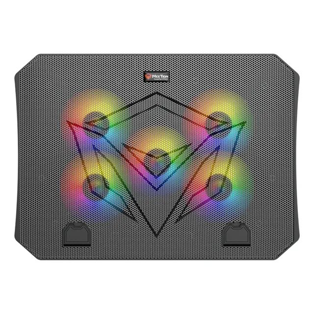 Soporte Bandeja Cooler Notebook Gamer Meetion Cp3030 Rgb Fan