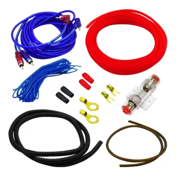Kit de Cables RCA Amplificador Subwoofer AutoGP BS320 4.5m 20mm | Cuotas sin interés