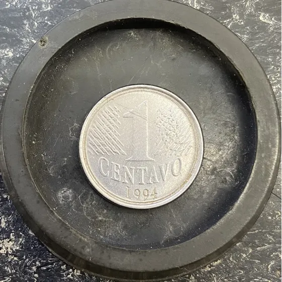 Moeda De 1 Centavo 1994 Reverso Invertido