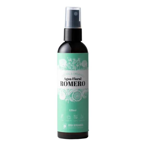 Agua De Romero 120ml - Rosa Bergamota