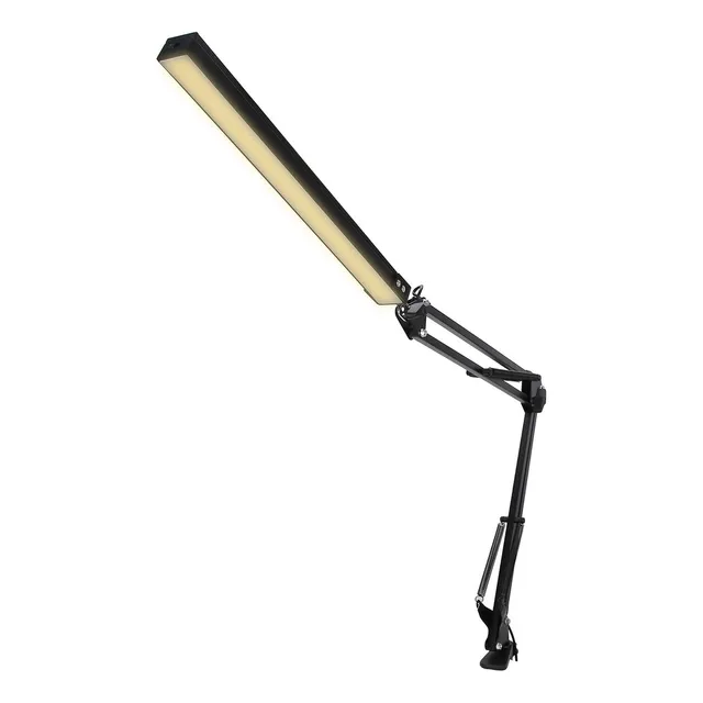 Lámpara De Mesa Led Con Clip De Brazo Largo, Protector Ocula