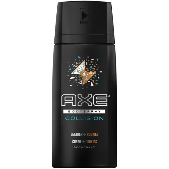 Desodorante En Aerosol Axe Collision Leather + Cookies 97 g