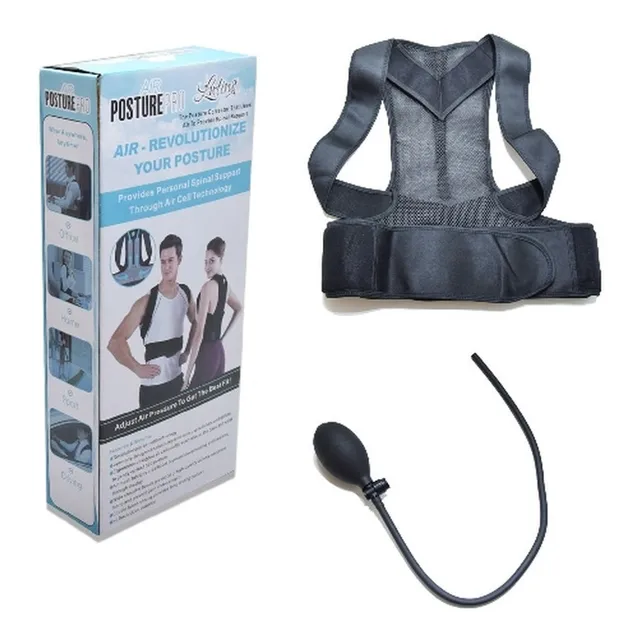 Faja Corrector Postura Doble Ajuste Airpro Válvula De Aire