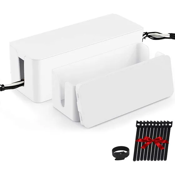 Shellkingdom Caja Gestion Cabl 2 Juego Organizador Para