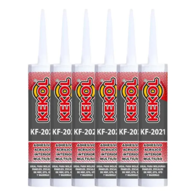 Adhesivo Pegamento Fija Todo Kekol Kf-2021 X 380 Gr X6 Uni