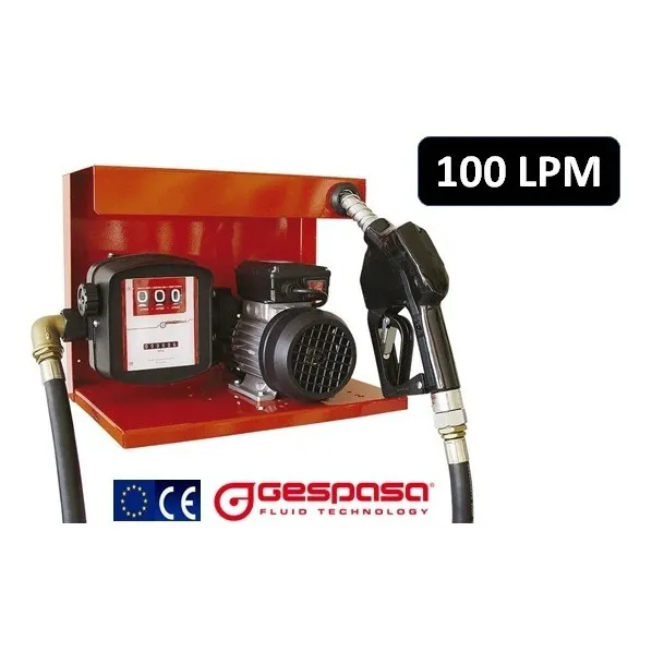 Bomba Contador Surtidor Europeo 220 V Para  Gasoil 100 L/m