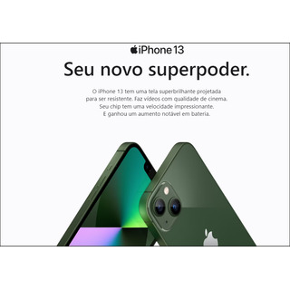 Apple iPhone 13 (128 Gb) Meia-noite - Excelente (Recondicionado) Apple iPhone 13 (128 Gb) Meia-noite - Excelente (Recondicionado)
